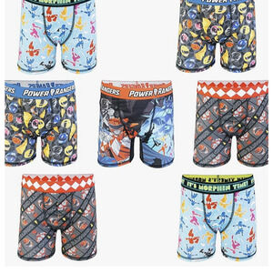 HandCraft Boy's 10 Power Rangers Athletic 7-Pack Boxer Brief N2-34